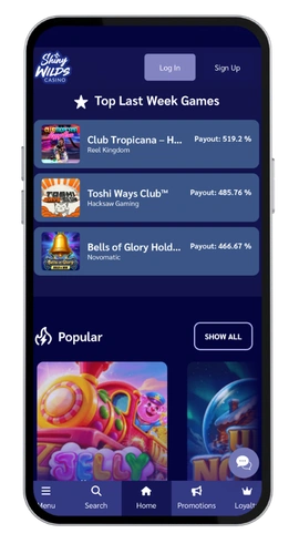 ShinyWilds free spins
