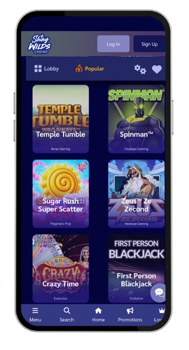 ShinyWilds mobile